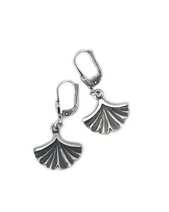 Ginkgoblatt Ohrstecker Finnlandschmuck Nordform N-34-411