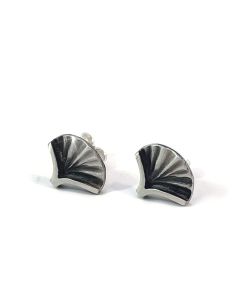 Ginkgoblatt Ohrstecker Finnlandschmuck Nordform N-4-411