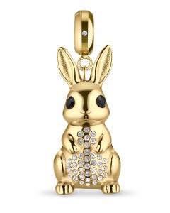 BERING Charm Edelstahl Polar Rabbit 4