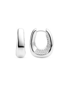 Sif Jakobs Silber Creolen Borsa SJ-E2620-CZ