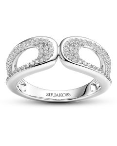 Sif Jakobs Silber Ring Borsa Due Piccolo SJ-R2624-CZ