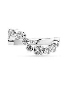 Sif Jakobs Silber Ring Sardinien Wave SJ-R2631-CZ