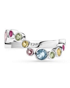 Sif Jakobs Silber Ring Sardinien Wave SJ-R2631-XCZ