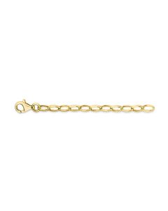 Verlängerung für Armband oder Kette - Silber 925 vergoldet