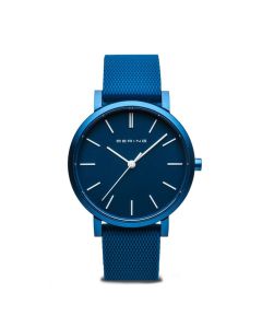 Bering Damenuhr True Aurora blau 16934-799