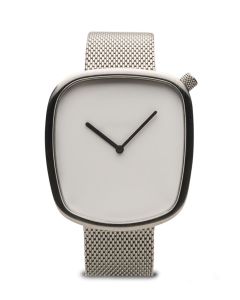 Bering Herrenuhr PEBBLE Edelstahl 18040-004