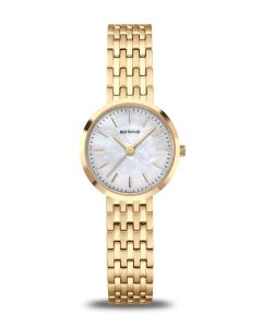 Bering Classic Armbanduhr IP Gold 19126-734