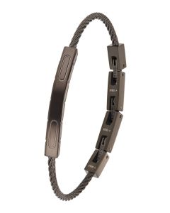 S.Oliver Herren Edelstahl Armband IP Black 2036848