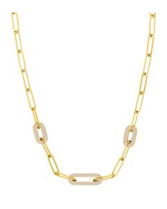 S.Oliver Edelstahl Kette IP gold 2037986