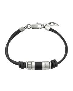 S.Oliver Herren Leder Armband 2038007