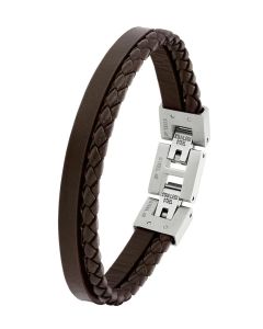 S.Oliver Leder Armband Boys 2038010