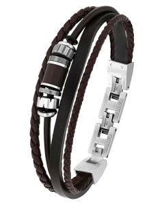 S.Oliver Herren Leder Armband 2038871