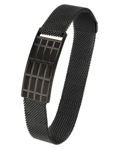 s.Oliver Herren Edelstahl Armband IP Black 2038873