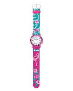 Scout Kinderuhr IT-Collection Flamingo/ Blumen 280375019