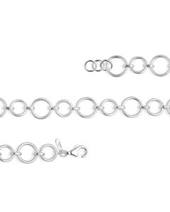 Bastian Silber Armband Interlocking Circles 42610