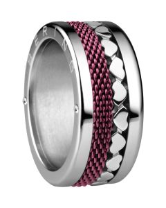 BERING Ring Purple-Silver 520-VAL21S-X4