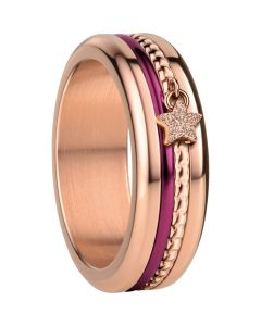 BERING Arctic Symphony roségoldfarben lila - Ring Anniversary