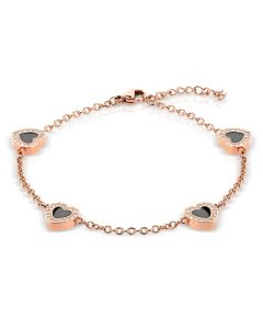 Bering Armband Edelstahl Artic Symphony rosévergoldet 641-37-X0