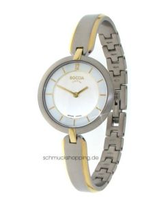 Boccia Damen Titan Uhr bicolor 3164-03