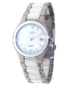 Boccia Damen Titan-Keramik Uhr 3189-01