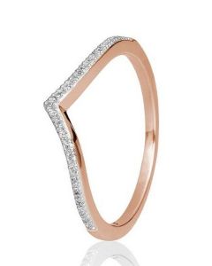 Breuning Memoire Ring -V- Rotgold 41-06016RG