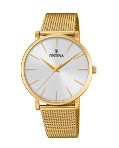 Festina Herrenuhr Classic Milanaiseband F20476/1