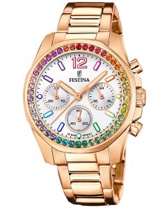 Festina Damen Chronograph Boyfriend F20639-2