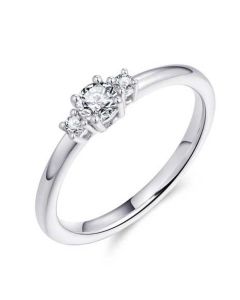 Ring Silber Zirkonia R441