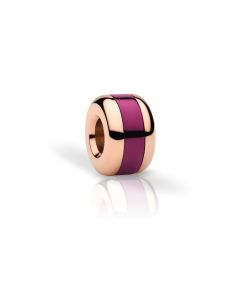 BERING Charm Edelstahl rosegoldfarben-purple GoodHeart-2