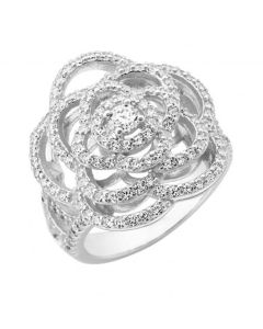 Ring aus 925/-Silber mit Zirkonia 307979