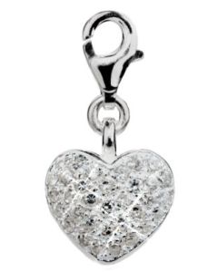 Charm Glitzer-Herz HB273 - Hearts