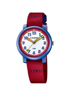 Calypso Armbanduhr rot/blau K5811_4