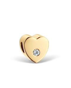 Bering Charm Herz MyHeart-2 vergoldet