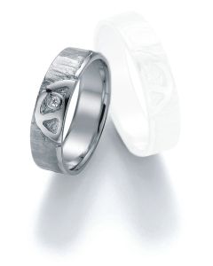 Collection Ruesch Signs of Love Ring Silber Frieden