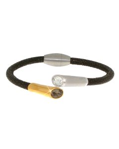 Yvette Ries Lederarmband 8-41