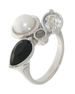 Yvette Ries Silber Ring 8-86