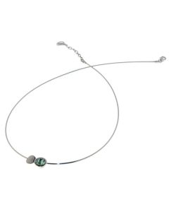 Yvette Ries Collier in Silber mit Swarovski Elements 5931142599777