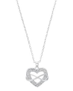 S.Oliver Silber Kette Herz Infinity 2032843