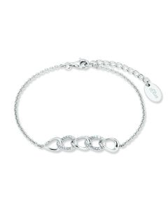 S.Oliver 925er Silber Armband mit Zirkonia 2028498