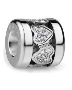 Bering Charm Edelstahl SPARKLINGHEART-1