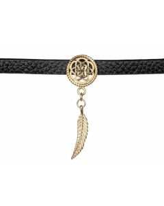 Traumfänger Choker IP gold TFC02GOBK