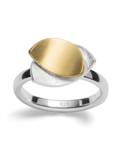 bastian inverun Ring Silber Bicolor Two-Tone 29300