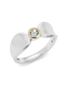 Silber Ring von Bastian Inverun Blue Drop 43290