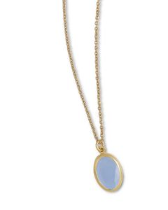 AquaForte Kette mit Anhänger Blu Milky H4184877