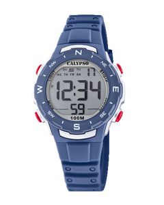 Calypso Teenager Armbanduhr blau K5801/5