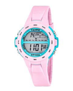 Calypso Teenager Armbanduhr Junior Colection rosa K5850/1