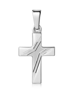 Silber Kreuz Anhänger 55915